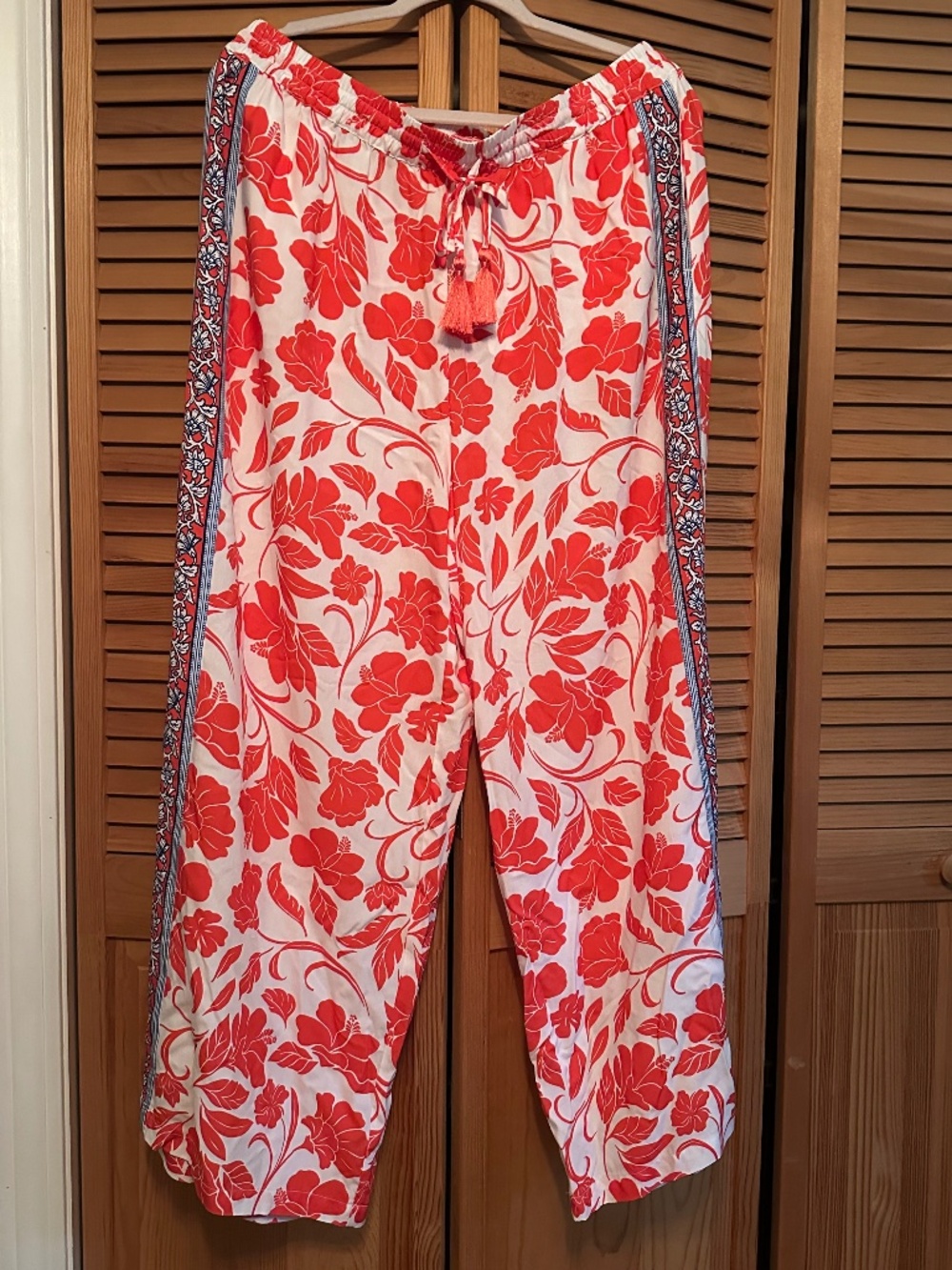 NWT TOMMY BAHAMA FIORI BORDER PANTS SZ LARGE